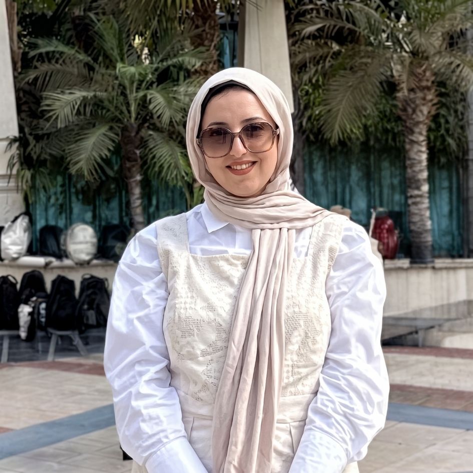 صورة آلاء الشيوي، إحدى خريجات برنامج مسار من مصر